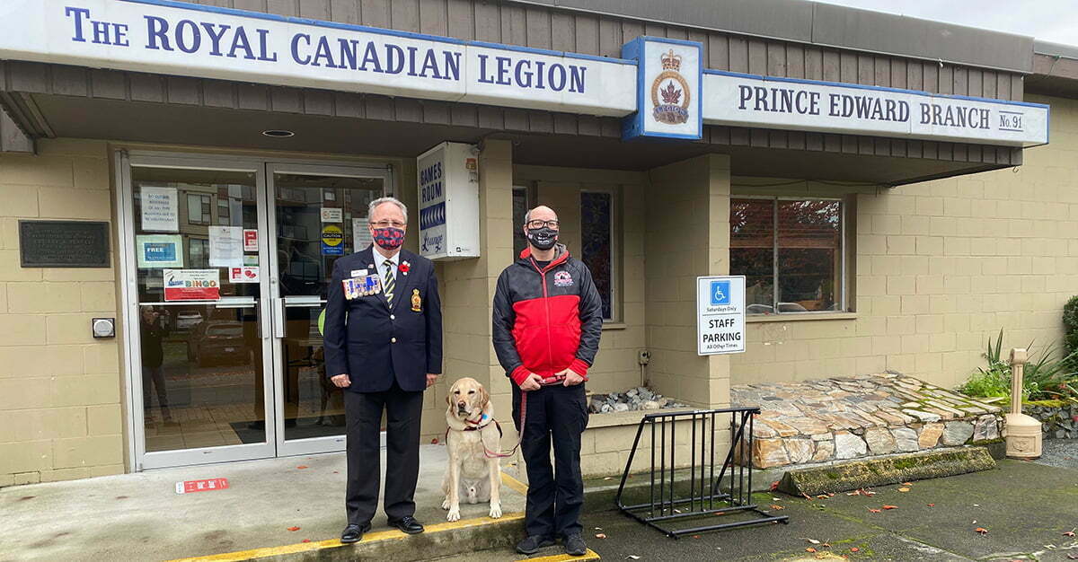 VICD Service Dogs hails support for PTSD Service Dog Program during pandemic